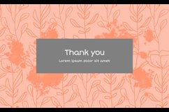 Vintage card with tulip flowers template design Product Image 2