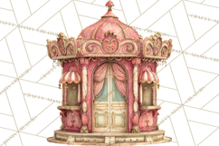 Vintage Antique Carnival Clipart, Retro Carnival PNG Product Image 4