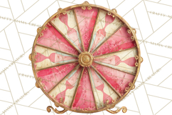 Vintage Antique Carnival Clipart, Retro Carnival PNG Product Image 2