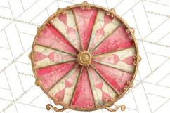 Vintage Antique Carnival Clipart, Retro Carnival PNG Product Image 2