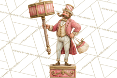 Vintage Antique Carnival Clipart, Retro Carnival PNG Product Image 5