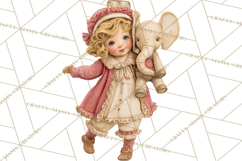 Vintage Antique Carnival Clipart, Retro Carnival PNG Product Image 2