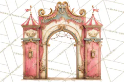 Vintage Antique Carnival Clipart, Retro Carnival PNG Product Image 5