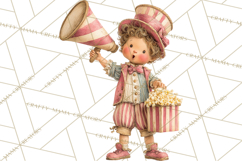 Vintage Antique Carnival Clipart, Retro Carnival PNG Product Image 3