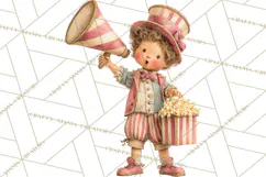 Vintage Antique Carnival Clipart, Retro Carnival PNG Product Image 3