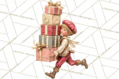 Vintage Antique Carnival Clipart, Retro Carnival PNG Product Image 2