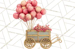 Vintage Antique Carnival Clipart, Retro Carnival PNG Product Image 3