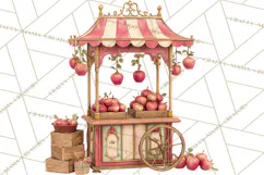 Vintage Antique Carnival Clipart, Retro Carnival PNG Product Image 3