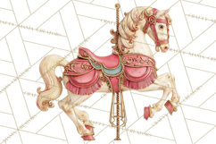 Vintage Antique Carnival Clipart, Retro Carnival PNG Product Image 3