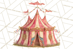 Vintage Antique Carnival Clipart, Retro Carnival PNG Product Image 5