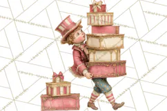 Vintage Antique Carnival Clipart, Retro Carnival PNG Product Image 2