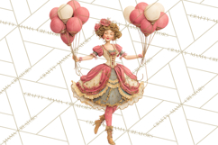 Vintage Antique Carnival Clipart, Retro Carnival PNG Product Image 3