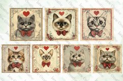 Vintage Cat Card Sublimation Bundle Product Image 3