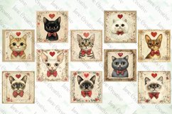 Vintage Cat Card Sublimation Bundle Product Image 2