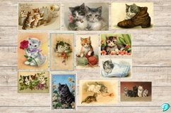 Vintage Cats Clipart and Images Product Image 2