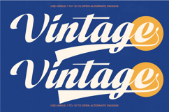 Vintage Charge - Bold Script Font Product Image 7