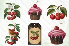 Vintage Cherry Sublimation Bundle Product Image 4