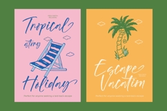 Vintage Cherry Blossom - Brush Handwritten Font Product Image 3