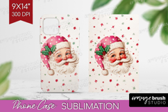 Vintage Christmas Phone Case PNG - Retro Xmas Case PNG Product Image 1
