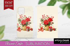Vintage Christmas Phone Case PNG - Retro Xmas Case PNG Product Image 1
