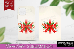 Vintage Christmas Phone Case PNG - Retro Xmas Case PNG Product Image 1