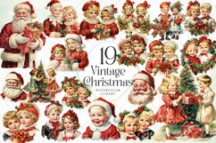 Vintage Christmas Sublimation Bundle Product Image 1