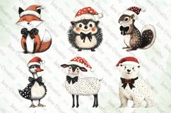 Vintage Christmas Animals Sublimation Bundle Product Image 3