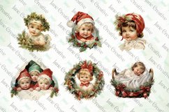 Vintage Christmas Baby Sublimation Bundle Product Image 4