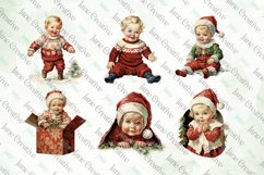 Vintage Christmas Baby Sublimation Bundle Product Image 2