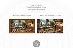 Christmas Baking TV Frame Art, Retro Christmas Frame Tv Art Product Image 2