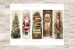 Vintage Christmas Bookmarks Printable, Bookmark Sheet, GlamArtZhanna, Gift For Readers, Christmas Bookmarks, Diy Bookmarks, Bookmarks Printable, Vintage Printable Bookmark, Booklover Bookmarks, ​​​​​​​Bookmarks Digital