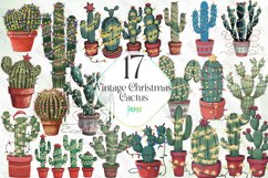 Vintage Christmas Cactus Bundle Product Image 1