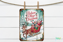 Vintage Christmas Cards PNG Bundle Product Image 4