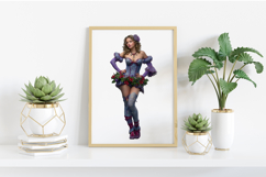 Vintage Christmas Clipart PNG Sublimation Product Image 2