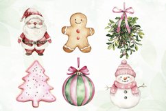 Vintage Christmas Clipart Sublimation Product Image 5