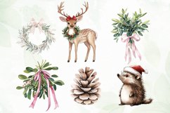 Vintage Christmas Clipart Sublimation Product Image 3