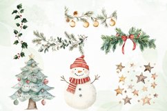 Vintage Christmas Clipart Sublimation Product Image 2