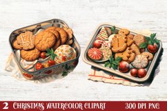 Vintage Christmas Clipart, Vintage Christmas Clipart Product Image 1