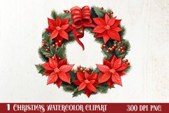 Vintage Christmas Collection Sublimation Clipart Product Image 1