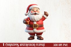 Vintage Christmas Collection Sublimation Clipart Product Image 1