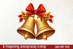 Vintage Christmas Collection Sublimation Clipart Product Image 1
