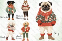 Vintage Christmas Dog Sublimation Bundle Product Image 2