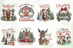 Vintage Christmas Farmhouse Sublimation Product Image 6