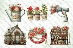 Vintage Christmas Garden Sublimation Product Image 5
