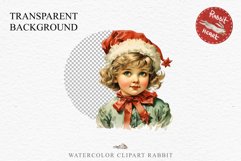 Vintage Christmas Kids Clipart Winter Children PNG Boy Girl Art Image Watercolor Transparent Print illustration sublimation printable digital junk journaling watercolor vintage Christmas Kids, Cute Winter Children clipart, xmas child, Girl Boy with gift