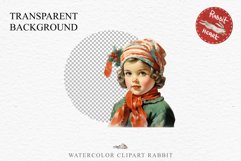 Vintage Christmas Kids Clipart Winter Children PNG Boy Girl Art Image Watercolor Transparent Print illustration sublimation printable digital junk journaling watercolor vintage Christmas Kids, Cute Winter Children clipart, xmas child, Girl Boy with gift