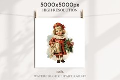 Vintage Christmas Kids Clipart Winter Children PNG Boy Girl Art Image Watercolor Transparent Print illustration sublimation printable digital junk journaling watercolor vintage Christmas Kids, Cute Winter Children clipart, xmas child, Girl Boy with gift