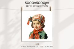 Vintage Christmas Kids Clipart Winter Children PNG Boy Girl Art Image Watercolor Transparent Print illustration sublimation printable digital junk journaling watercolor vintage Christmas Kids, Cute Winter Children clipart, xmas child, Girl Boy with gift