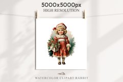 Vintage Christmas Kids Clipart Winter Children PNG Boy Girl Art Image Watercolor Transparent Print illustration sublimation printable digital junk journaling watercolor vintage Christmas Kids, Cute Winter Children clipart, xmas child, Girl Boy with gift