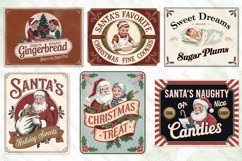 Vintage Christmas Labels Sublimation Bundle Product Image 5